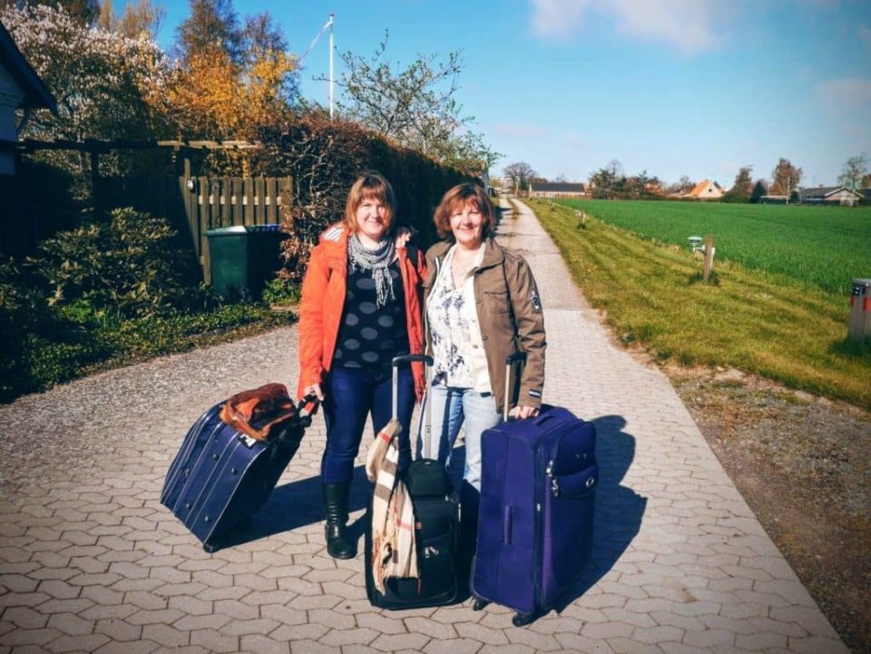 HKHK hooldustöö õpilased praktikal Taanis